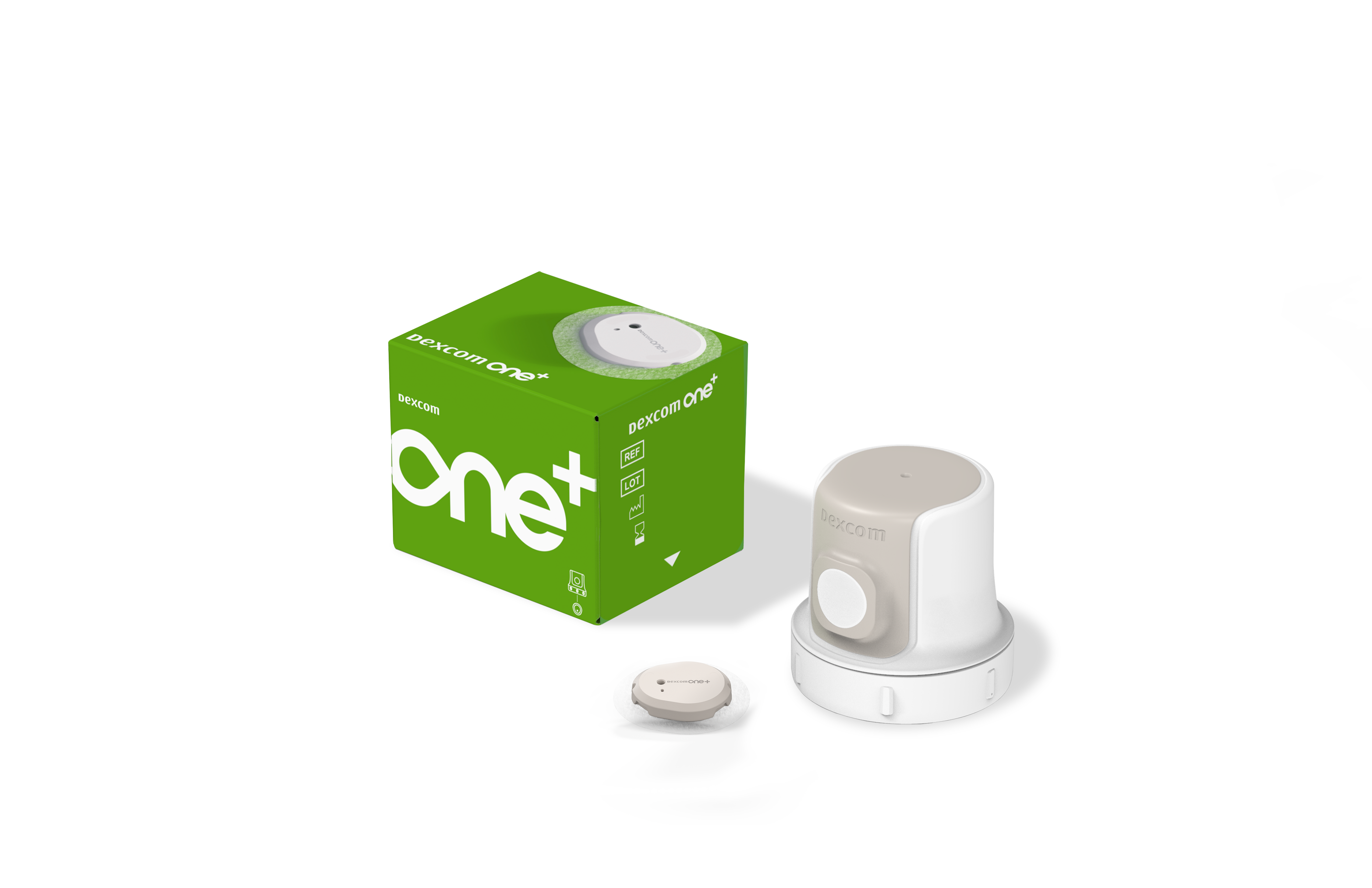 Dexcom One+ sensor-application