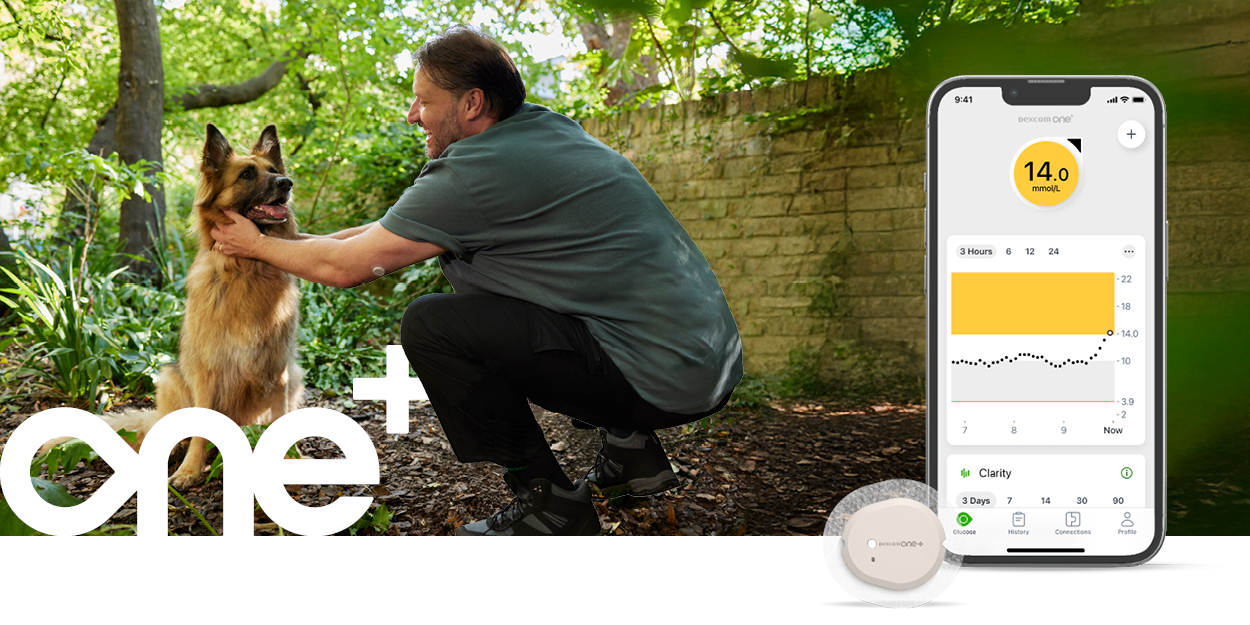 Dexcom ONE+ - An easy CGM with essential alerts for people living with type 2 diabetes